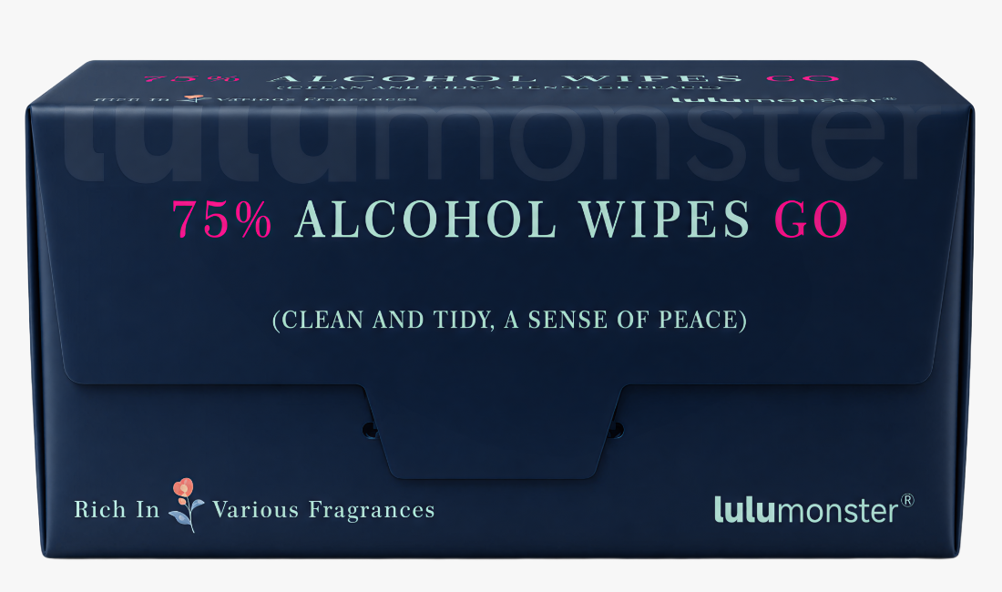 75% 酒精消毒湿巾｜多香调便携盒装