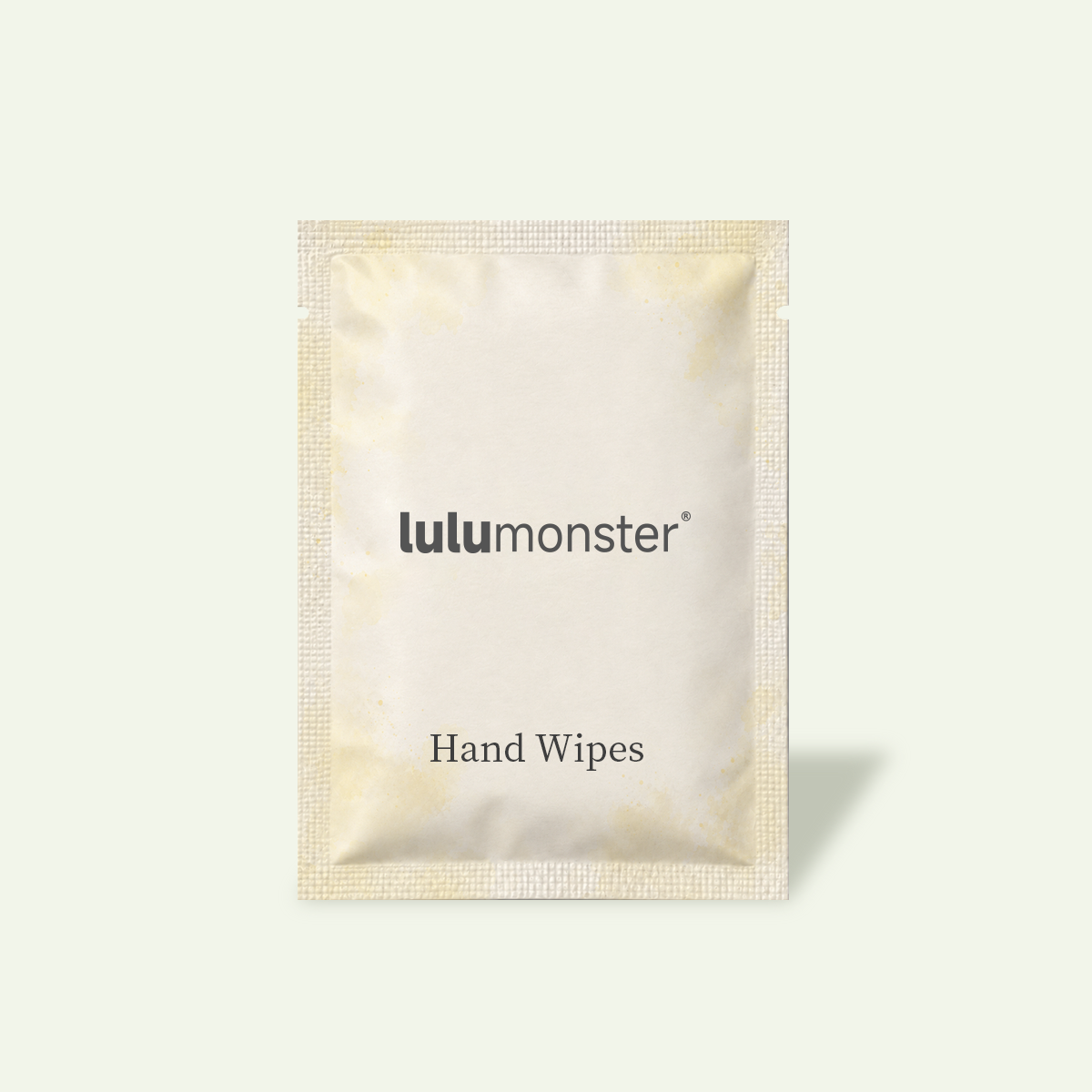 lulumonster 单片独立手清洁湿巾｜便携一次性手部清洁湿巾